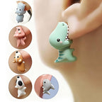 Cute Animal Bite Earrings Fun Unique Earrings for Women