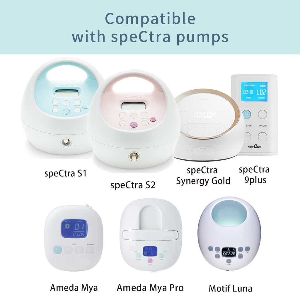 Momstouch Breast Pump Parts for Spectra S1/S2/9 Plus SG and Motif Luna