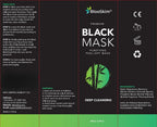 Blooskim Black Peel Off Face Mask – Charcoal Peel Off Face Mask for Oily & Combination Skin – Helps Remove Excess Oil & Lift Away Surface Impurities – Refreshing Botanical Formula, 2.8 fl oz - 2Packs