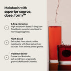 Moon Juice Sleepy Magnesi-Om - Magnesium Sleep Supplement Powder with L-Theanine & Plant-Based, Low Dose Melatonin, Sugar-Free Bedtime Drink Mix for Deep Sleep w/o Grogginess, Cherry, 35 Servings