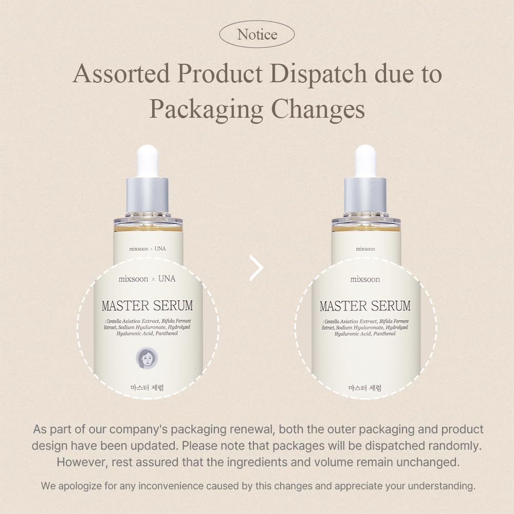 Master Serum Moisturizing Serum - Intensive Moisturizing, Lightweight Formula for Radiant Skin 60ml / 2.02 fl.oz. Korean Glass Skin Care