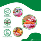 Southern Champion Tray 0425 #300 Southland Paperboard Food Tray, 3 lb Capacity, Red Check (Case of 500)
