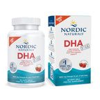 Nordic Naturals DHA Xtra, Strawberry - 90 Soft Gels - 1660 mg Omega-3 - High-Intensity DHA Formula for Brain& Nervous System Support - Non-GMO - 45 Servings