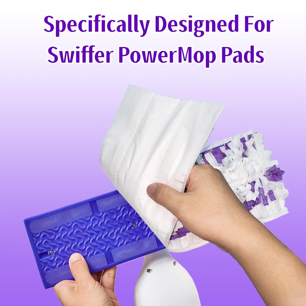Disposable Mop Pads for S-wiff-er PowerMop Multi-Surface Mopping Pad Refills | Safe on All Finished Floors | Compatible with Swiffer PowerMop (25 Count)