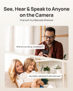 Anona 4K UHD Indoor Camera, Pet/Dog/Baby Security Camera with Phone App, 360°Pan-Tilt, 5G/2.4G Dual-Band Wi-Fi 6, Auto-Tracking, Person/Pet/Baby Crying Detection, Privacy Mode, Two-Way Audio, 2 Pack