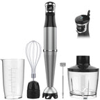 Turelar Immersion Blender Handheld Corded, 1100W 5 in 1 Hand Blender Set