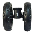 ROODO 3 Wheel Pet Stroller Dedicate Wheel Set,Original,Fast disassembly,Replacement and Installation,No Additional Tools are Required