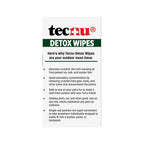 Tecnu Detox Wipes, 18count. Large Individual Poison Ivy Relief Wipes Remove Rash Causing Oil from Skin, waterless, Also for Poison Oak and Poison Sumac