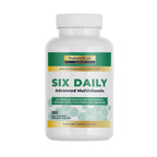 Nature's Lab Six Daily Advanced Multivitamin - Over 90 Nutrients, Minerals, Antioxidants, Herbs & Whole Foods - 180 Capsules (30 Day Supply)