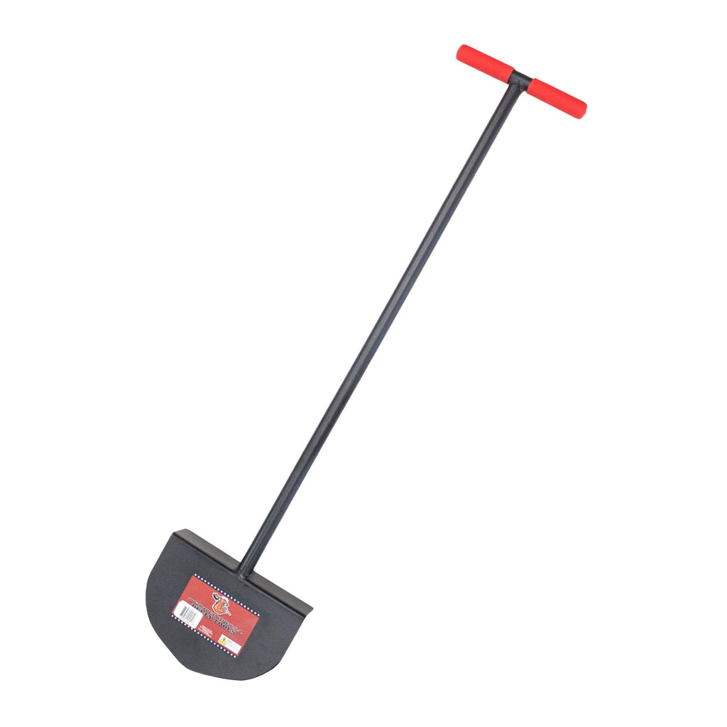 BULLY TOOLS 12-Gauge Manual Lawn Edger, 61.5" Steel T-Style Grip