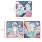 Stephen Joseph, Magnetic Dress Up Dolls 40 PC Play Set – Screen-Free Pretend Play Magnetic Case, Ideal for Ages 3+ – Travel Game for Kids, Magnetic On The Go Activity Set, Unicorn and Mermaid