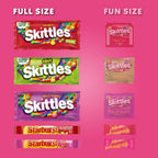 SKITTLES & STARBURST Assorted Candy Variety Pack Bulk Box 18 Count 37.05 oz