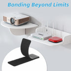 Art3d 16 Sets Hook and Loop Tape, 1"x 4" Sticky Back, Heavy Duty
