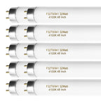 Konideke F32T8/841 32W 48 Inch T8 Fluorescent Tube Light Bulb, T8 Fluorescent Bulbs 4 Foot, 4ft Light Bulb, 4100K Cool White, 2850 Lumens, G13 Medium Bi-Pin Base,10 Pack