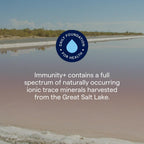 Trace Minerals | Liquid Immunity+ with Elderberry, Zinc, Vitamins C & D, Ionic Trace Minerals | Fast Absorbing, Sugar Free Immune Support, Gluten Free, Vegetarian Certified | Mixed Berry | 30 oz