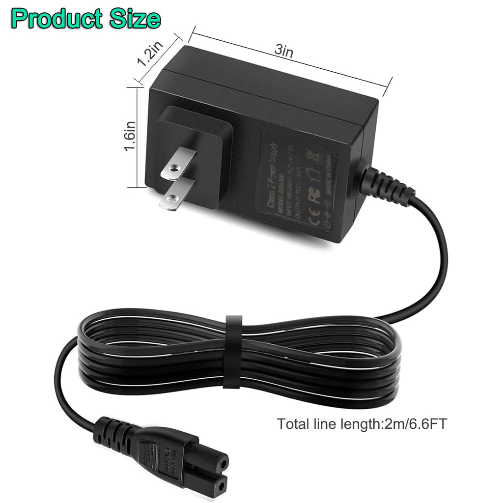 Power Supply Charger for Aiper Scuba S1 Cordless Robotic Pool Cleaner, 16.8V Charger for Aiper Scuba S1 E1 14.4V Li-ion Battery Cordless Robotic Pool Vacuum Cleaner