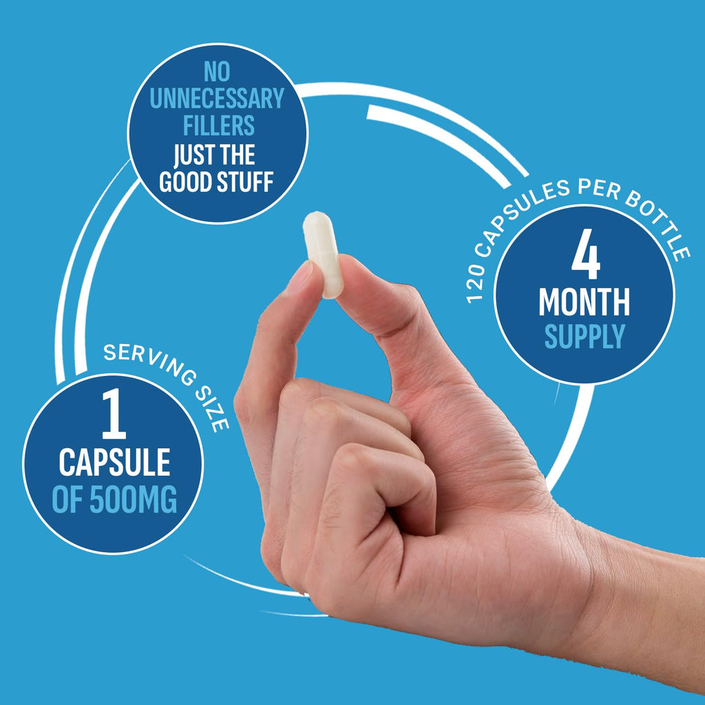 Purely Optimal Magnesium Complex - 6 Forms Magnesium Glycinate, Citrate & Malate - Sleep Support, Stress Relief, Muscles, Heart Health & Relaxation - Magnesium Supplement for Women & Men, 120 Caps