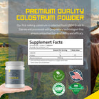 TBR Labs Colostrum Powder, Grass Fed, Gut Health, Bloating, Immunity, Skin & Hair, Contains 400+ Bioactive Nutrients, Potent Bioavailable, Keto, 100% First Milking – 200g (132 Servings)