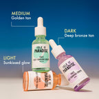 Isle of Paradise Self Tanning Face & Body Drops- Light, Self Tanner Drops for a Natural Bronze, Long-lasting Tan, Cruelty Free, Fragrance Free & Dermatologist-Approved, 1.01 fl. oz