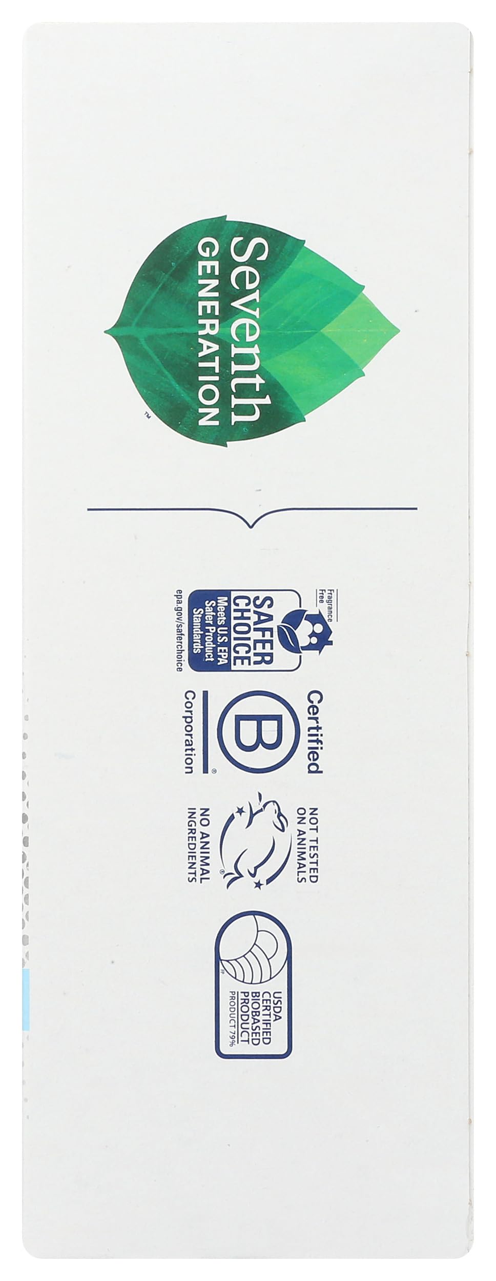 Seventh Generation Dishwasher Detergent Packs Free & Clear for sparkling dishes Dishwasher tabs 45 count