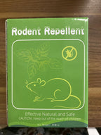 24 Pack Rat Repellent Peppermint Oil Rat Repellent, Mouse Repellent for Car Campers Outdoors Indoor Garage