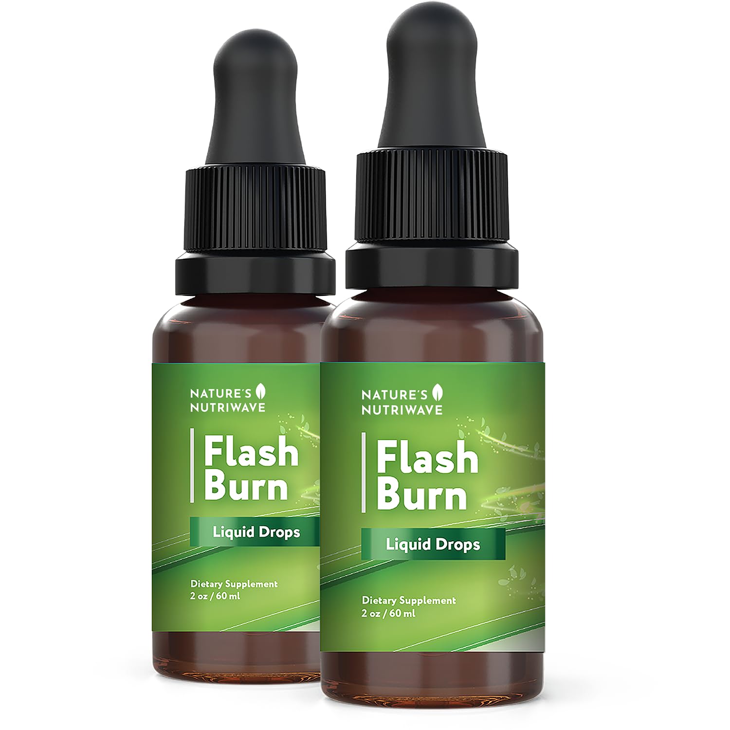 Flash Burn Drops – Maca, Grape Seed & Green Tea – 40mL, 2 Month Supply