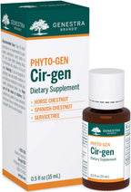 Genestra Brands Cir-gen | Horse Chestnut, Spanish Chestnut, and Servicetree Herbal Supplement | 0.5 fl. oz.