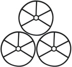 AppliaFit 3-Pack Diverter Spider Gasket Compatible with Pentair 271148 for Select Top Mount and Side Mount Multiport Valves (3-Pack)