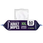 Adult Wipes for Elderly 1 Pack - Hospital Grade Extra Large Extra Thick Disposable Washcloths for Adult No-Rinse Bathing & Shower Alternative - Fragrance-Free XXL