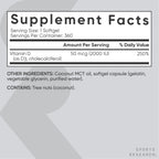 Sports Research Vitamin D3 2000 IU with Coconut MCT Oil - Double Strength Vitamin D Supplement - Non-GMO Verified, Gluten & Soy Free – 50mcg, 360 Liquid Softgels