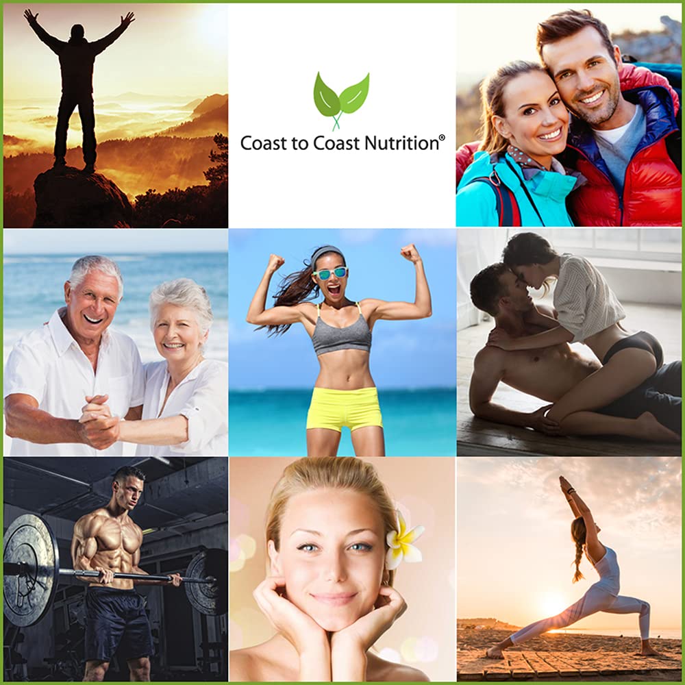 Coast to Coast Nutrition Cholesterol Support Supplement - Support Cardiovascular & Artery Performance, Target Bad LDL Levels & Plaque Calcium Buld-Up - Promote Circulation & Blood Flow - 60 Capsules