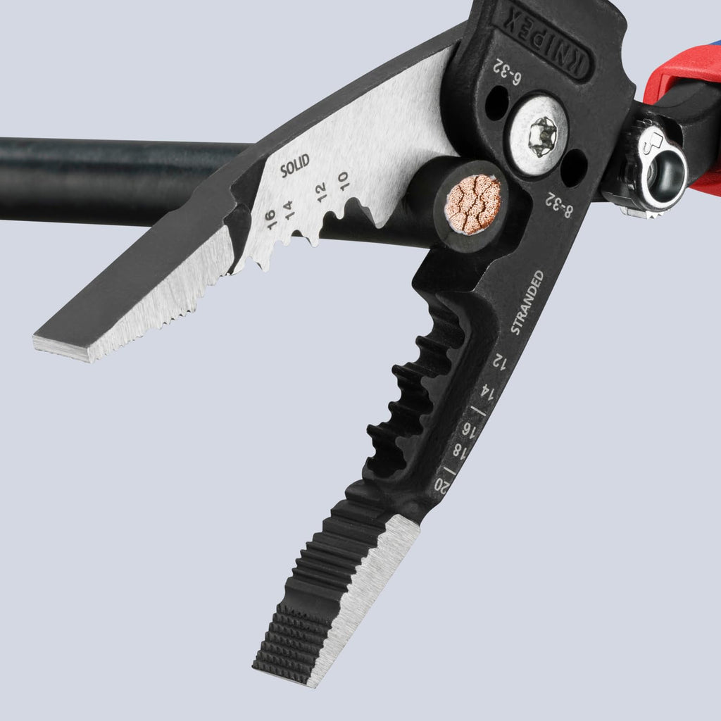 KNIPEX Tools 13 72 8 Forged Wire Stripper, 8-Inch