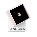 PANDORA Clear Pave Clip Charm - Compatible with Pandora Timeless Bracelets - Gift for Her - PANDORA Shine & Cubic Zirconia - with Gift Box