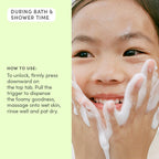 Evereden Kids Foam Soap, Cloud Body Wash (6.7 fl. oz., Coconut Splash): Spray, Shape & Splash: The Fun, Fluffy Foam That Makes Bath Time Playtime, Hydrating Foaming Bath Soap for Sensitive Skin