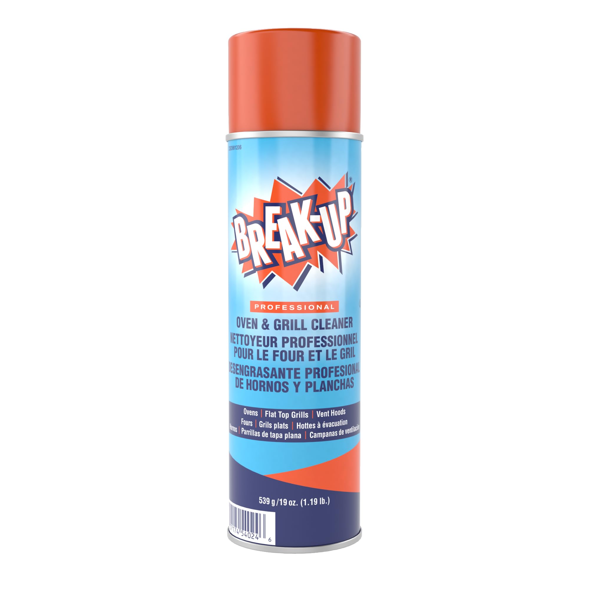 Diversey Break-Up Oven & Grill Cleaner, Aerosol Spray, 19 oz