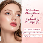 CATKIN Glossy Lip Balm 3pcs Gift Set, Ultra Hydating Glow Lip Tinted Jelly Plump Melting Balm Shea Butter Repair Soothing For Dry Lips Dewy Finished 0.12 oz 02