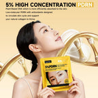 8 Pairs 5% PDRN Under Eye Patches, 6-in-1 Bio-Collagen 360° Eye Patches for puffy eyes, dark circles & Wrinkle | 2% Caffeine, Kojic acid, Retinol, Hyaluronic, Niacinamide | Korean Eye Care