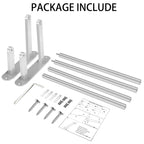Towel Rack for Bathroom, Double Towel Bar 24Inch, Stainless Steel Bathroom Towel Holder, Double Towel Hanger Wall Mounted Towel Rod, Bathroom Towel Rack(Brushed Nickel)