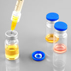 Ehoycq 2ml Sealed Sterile Glass Empty Vials for Injection, 10 Pack