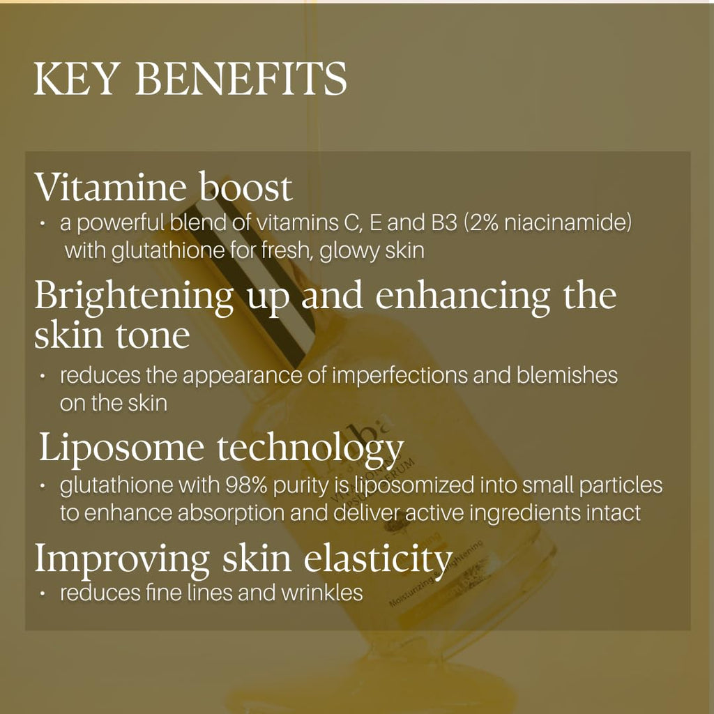 d'alba Piedmont Vita Toning Capsule Serum, Daily Vita Boost for Luminous Skin, Double Vitamin Formula, Big Size (3.38fl. oz.)