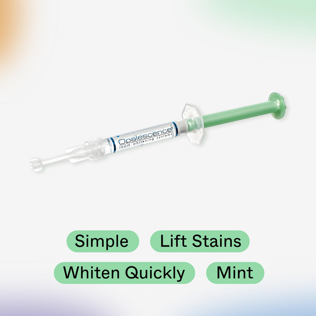 Opalescence 10% Teeth Whitening Kit - Gel Syringes Refills - Low Sensitivy (12 Units) - Fluoride, Carbamide Peroxide - Made in The USA by Ultradent 5211-6