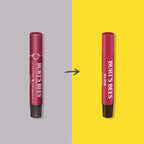 Burt's Bees Lip Shimmer, Raisin, Tinted Lip Balm Stick, Moisturizing for All Day Hydration with Natural Glowy Pigmented Finish & Buildable Color, 1 Count, 0.09 Oz