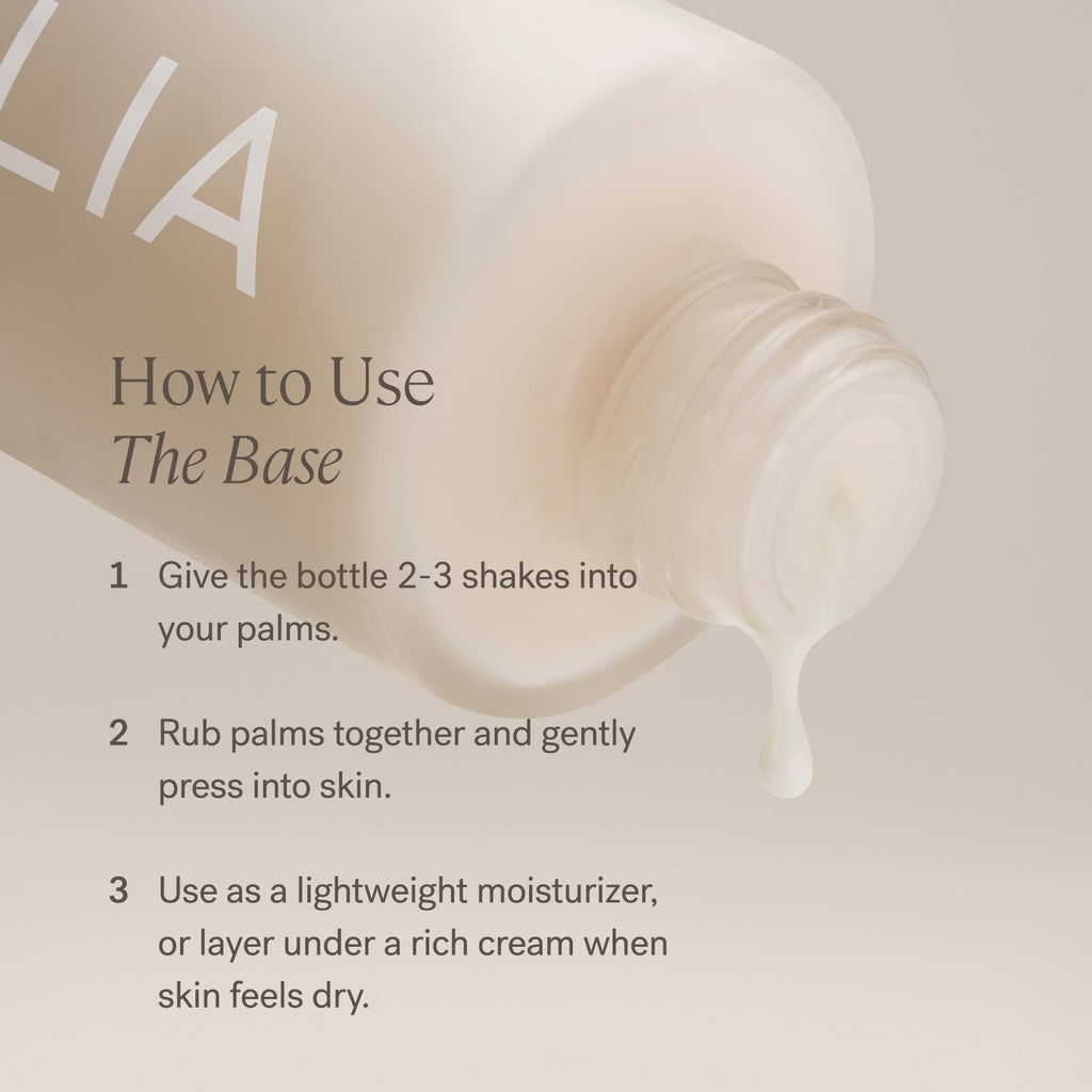 ILIA - The Base Face Milk Essence + Lightweight, Layerable Moisturizer | Hydrate, Smooth, Soothe, Strengthen | Non-Toxic, Vegan, Cruelty-Free, Clean Makeup (Full Size, 3.4 fl oz | 100 ml)