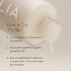 ILIA - The Base Face Milk Essence + Lightweight, Layerable Moisturizer | Hydrate, Smooth, Soothe, Strengthen | Non-Toxic, Vegan, Cruelty-Free, Clean Makeup (Full Size, 3.4 fl oz | 100 ml)