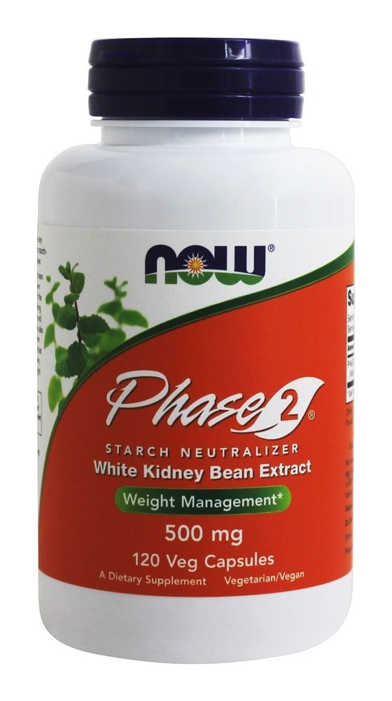 NOW Foods Phase 2 500 mg 120 Vcaps - 3021