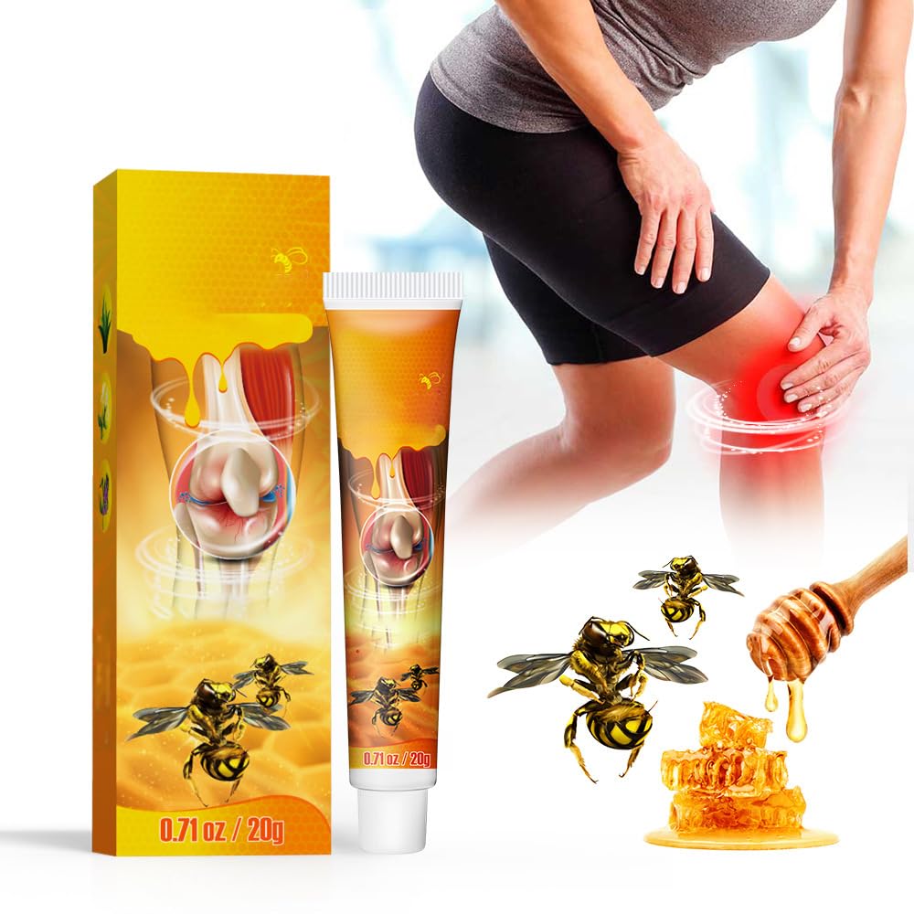 6 Pack Beevenom New Zealand Bee Venom Gel, Bee Venom Cream New Zealand Gel Joint Cream of Neck, Knee, Shoulder, Waist, Leg TW23 FEDRUGAO-1207-1