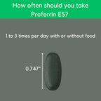 Proferrin ES- 10.5mg of high Absorbing Heme Iron Polypeptide. Made in The USA. 90 Tablets. Easy on The Gut. Not affected by Coffee, Calcium, or PPI's.