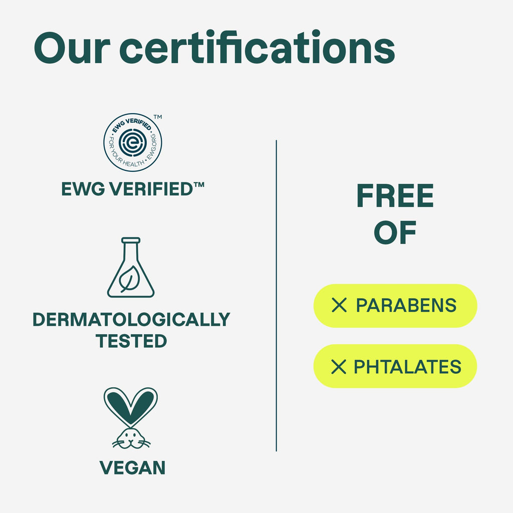 ATTITUDE Body Lotion, EWG Verified Moisturizer, Vegan Skin Care Products, Non-Greasy, Hydrating for Dry Skin, Cruelty Free, Moisturizing, Coconut & Wild Berries Scent, 16 Fl Oz