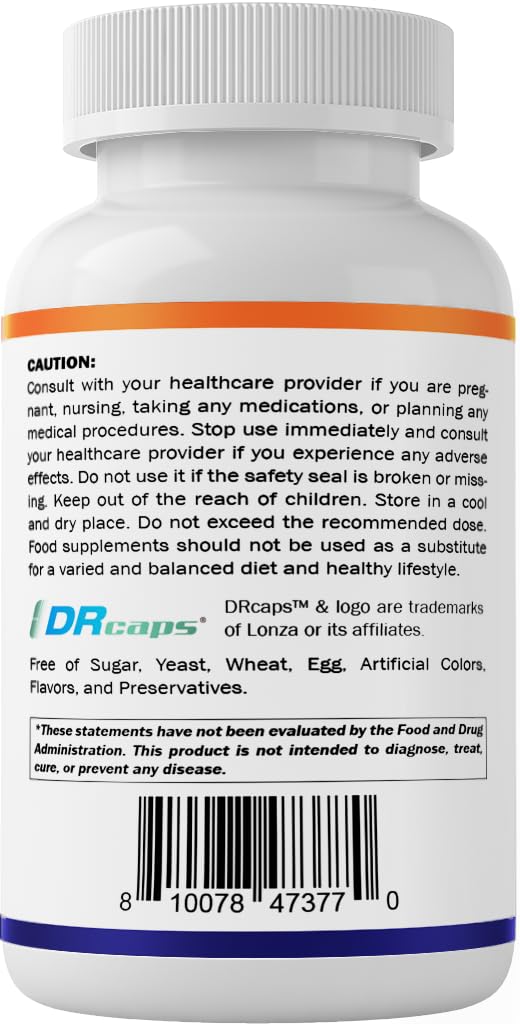 Vitamatic Lactobacillus Reuteri Complex – 22 Billion CFU per Delayed Release Capsule – 60 Capsules – Digestive & Gut Health Support – with Prebiotic Inulin Fiber (Pack of 2)