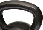 Amazon Basics Cast Iron Kettlebell, 15 Pounds, Black